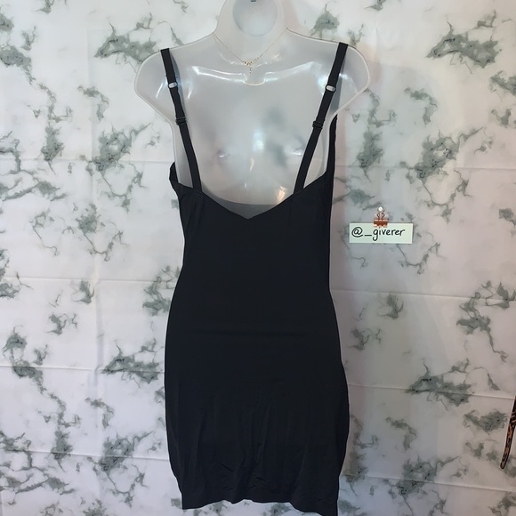 YUMMIE M GRACE LOW BACK OPEN BUST SLIP - Picture 4 of 14